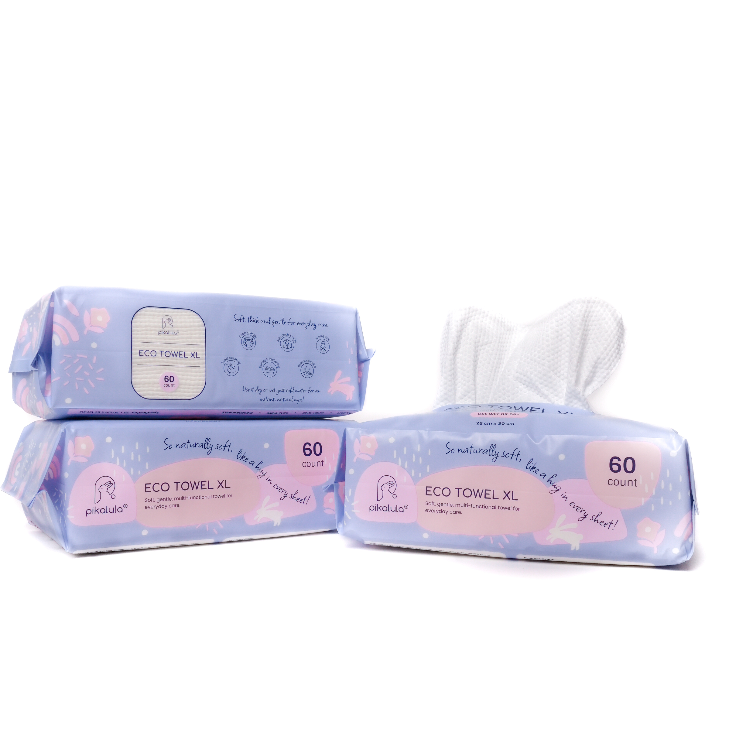 eco towel baby 60pcs 22