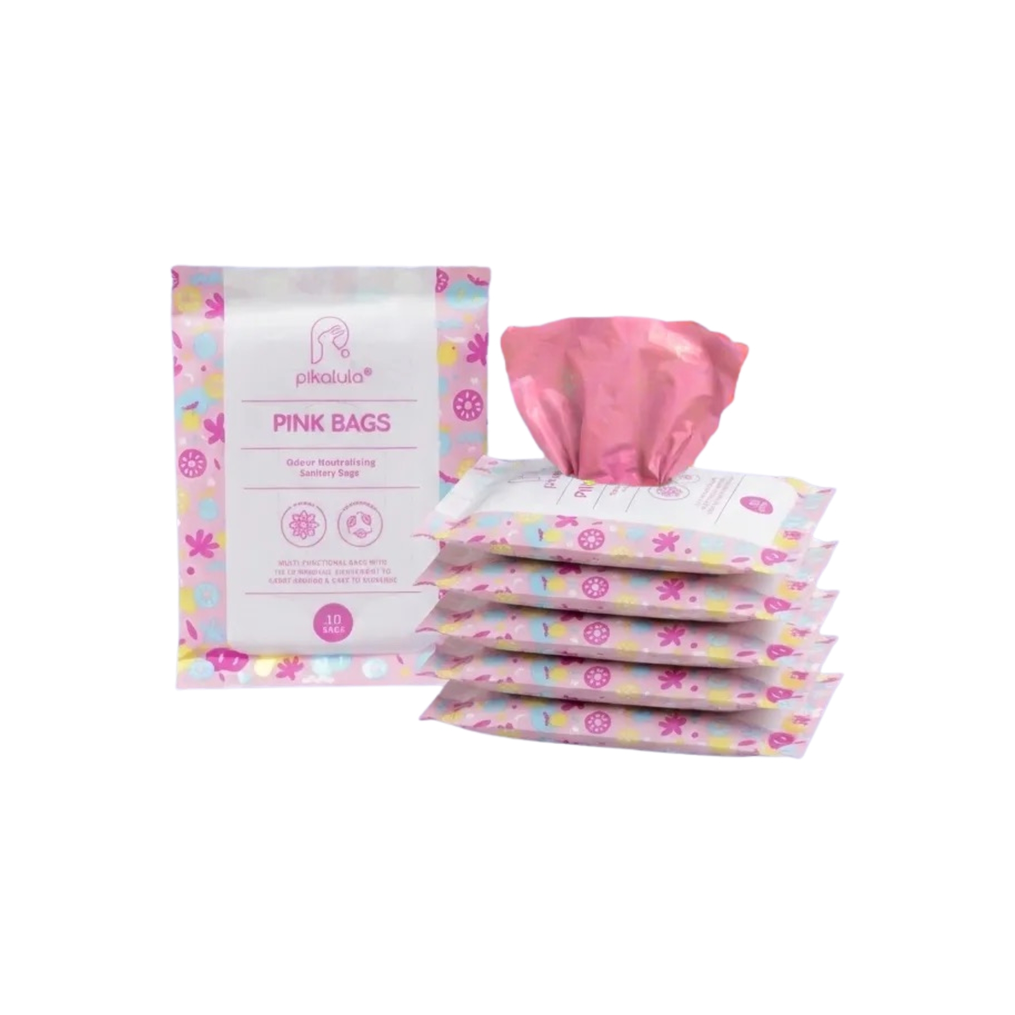 Pikalula Pink Bags 100pcs