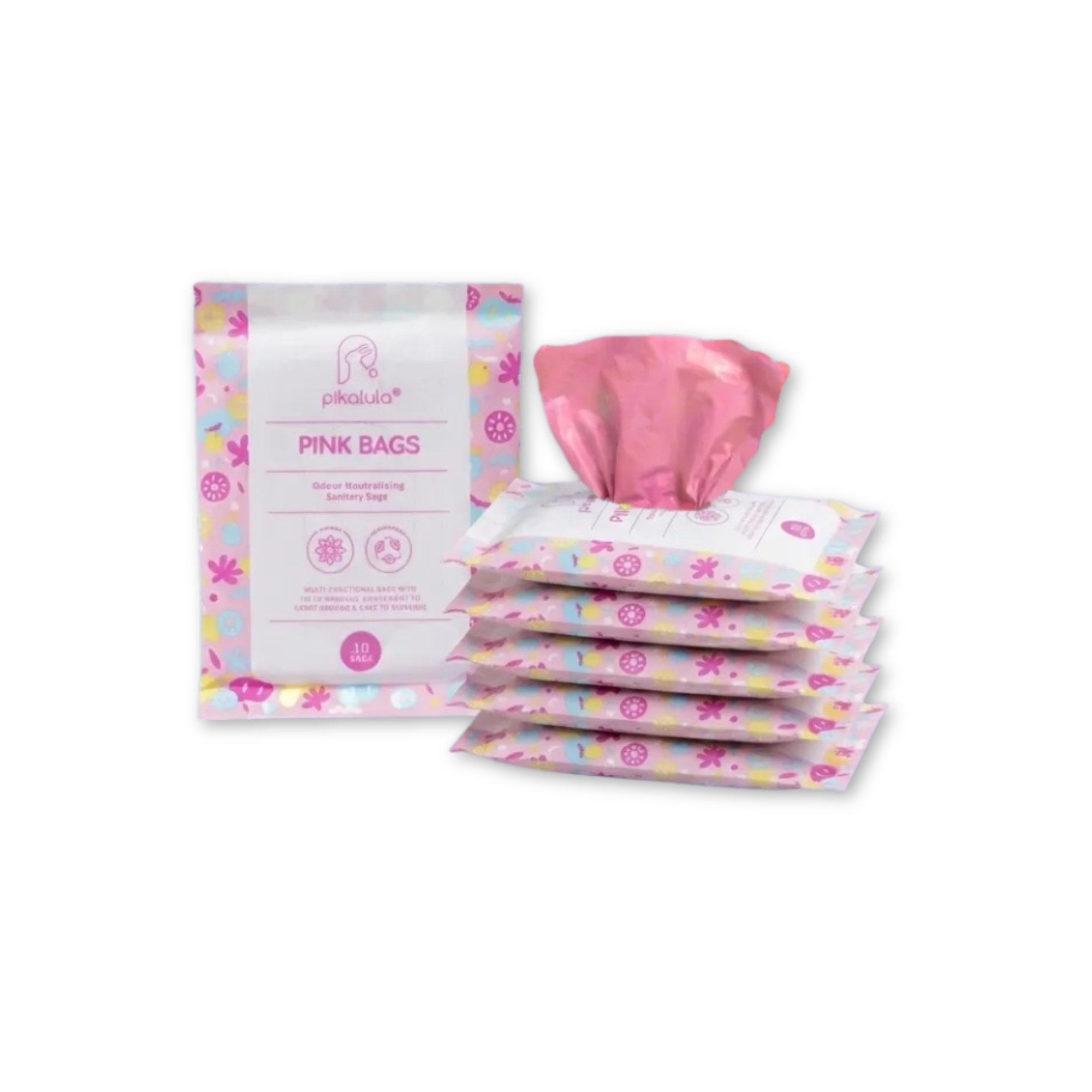 Pikalula Pink Bags 100pcs