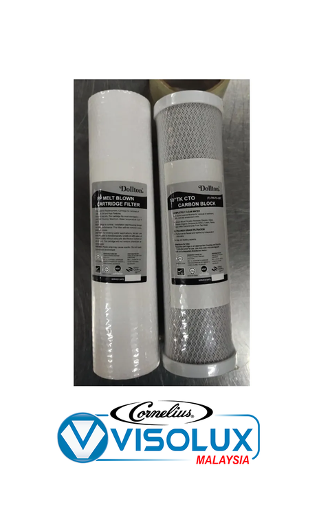 Water Filter Cartridge Set (Carbon & PP)