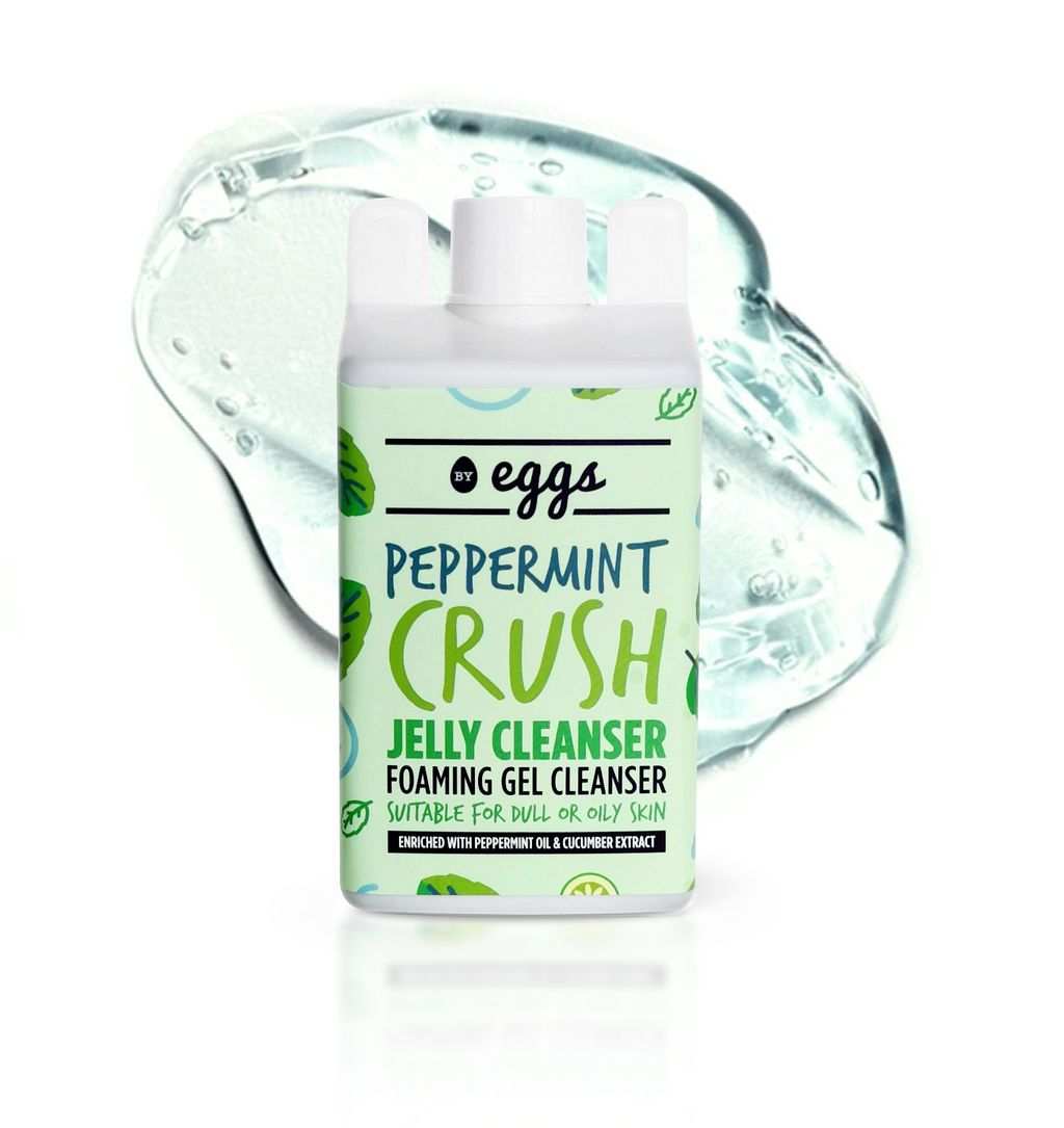 Peppermint-Crush-Jelly Cleanser with blob