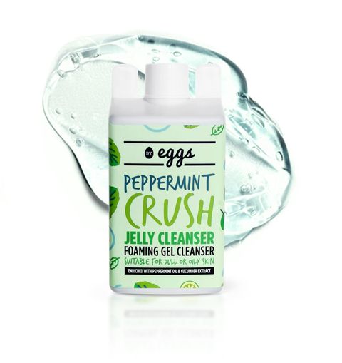 Peppermint-Crush-Jelly Cleanser with blob