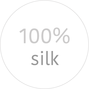 100% silk