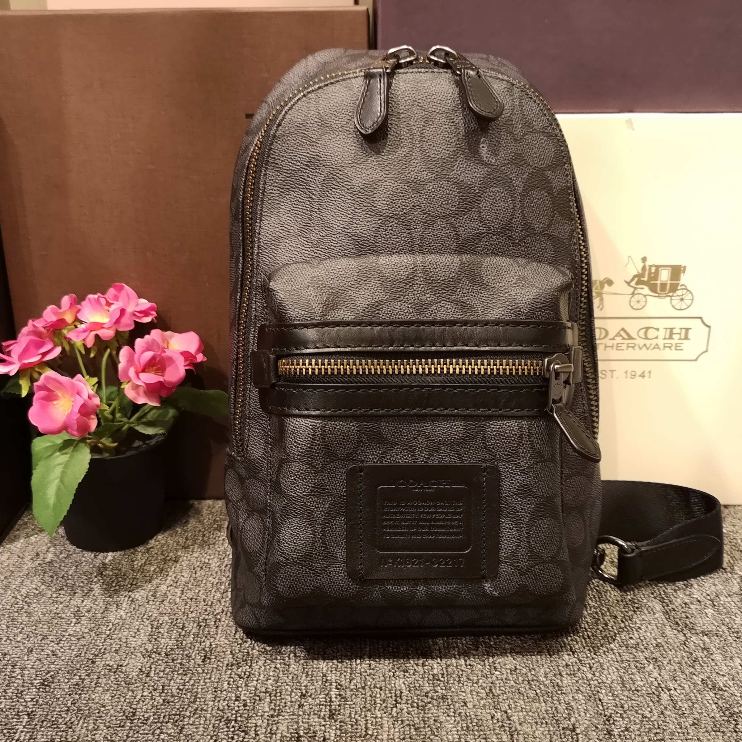 coach academy pack in signature canvas
