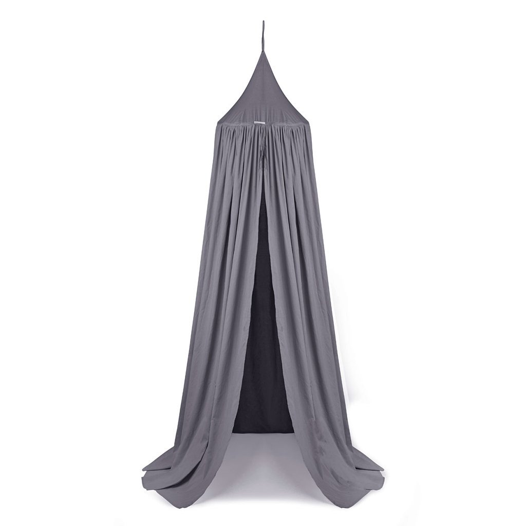 grey nursery canopy