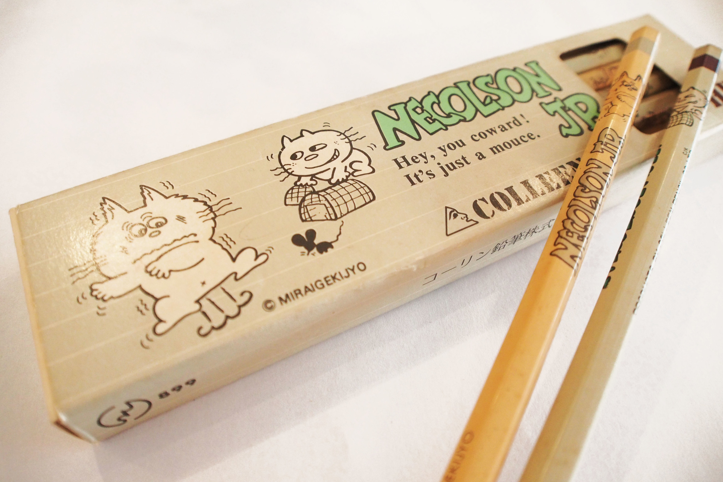 昭和時期 コーリンx NECOLSON JR.HB鉛筆