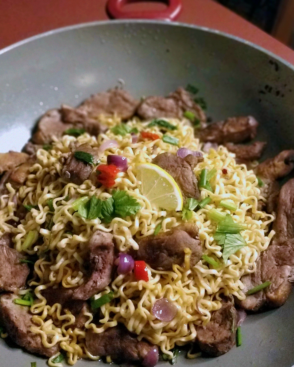 Sundari's Duck Ramen Stir-Fry