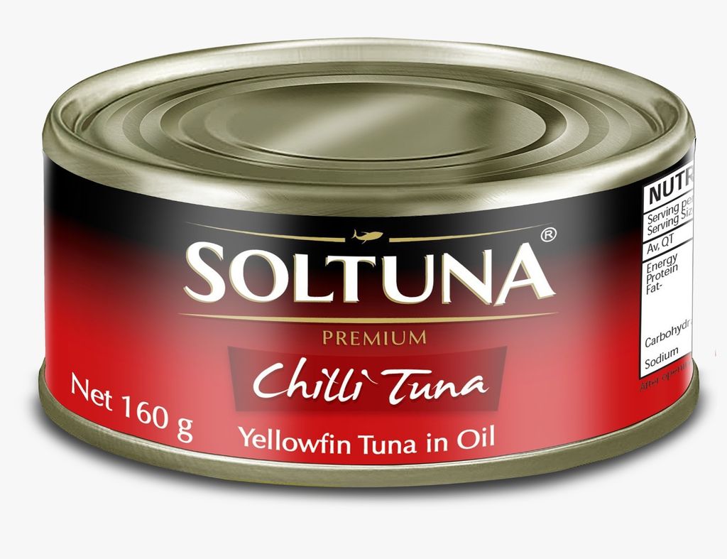SOLTUNA CHILLI TUNA YELLOWFIN TUNA IN OIL