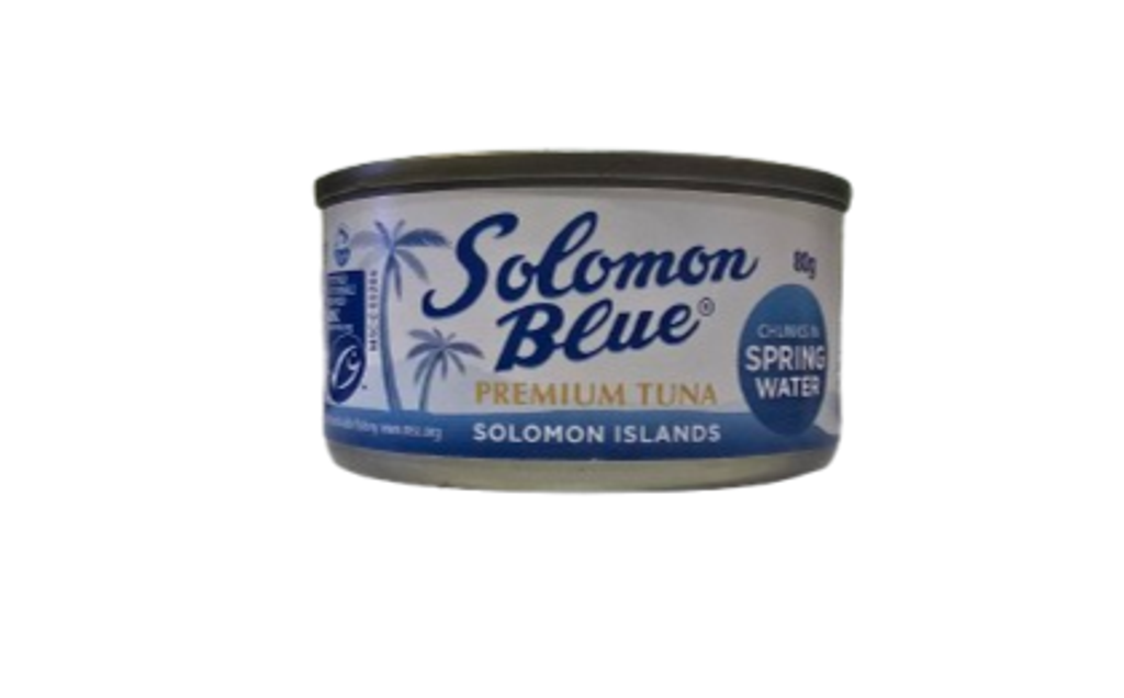 Solomon Blue Premium Chunks in Spring Water 80g