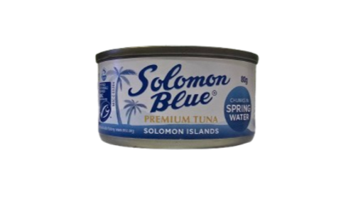 Solomon Blue Premium Chunks in Spring Water 80g
