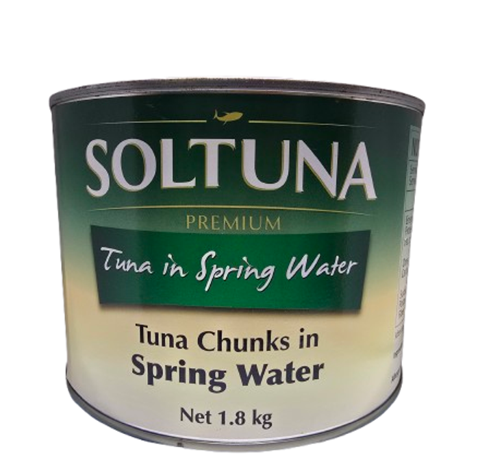 Soltuna Premium Tuna Chunks in Spring Water 1800g C5S7C