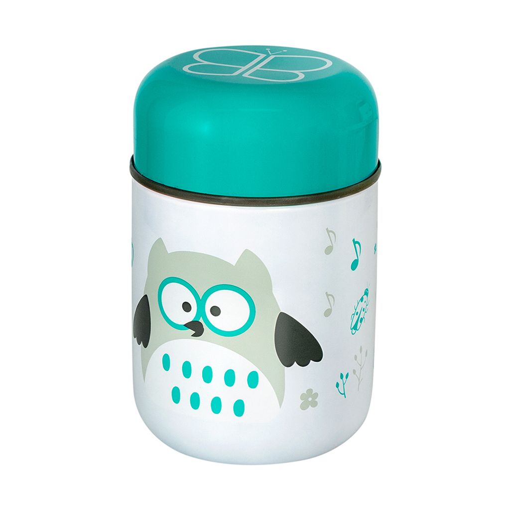 B0122 - FOOD - White background - Closed Thermos on side (2)