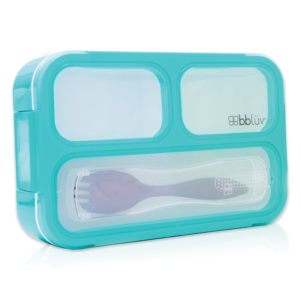 B0123A_-_Bento_-_White_Background_-_Blue_-_Lunchbox_-_Fork