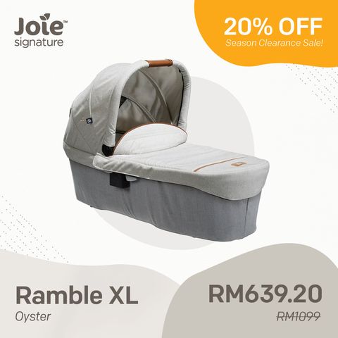 Joie Signature Sale - 20% OFF - Ramble XL - Oyster