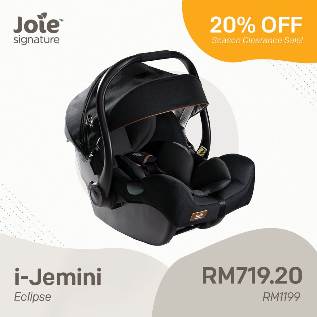 Joie Signature Sale - 20% OFF - i-Jemini - Eclipse