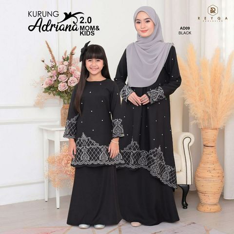 KURUNG ADRIANA SEDONDON 2.0 BLACK AD09