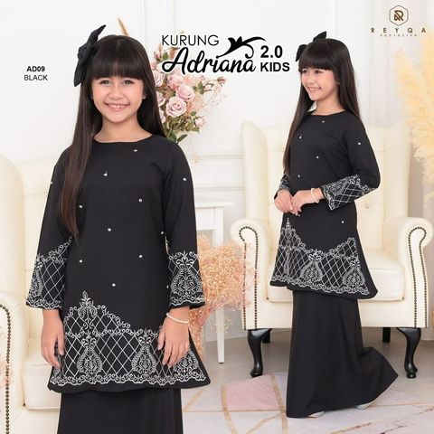 KURUNG ADRIANA SEDONDON 2.0 BLACK AD09