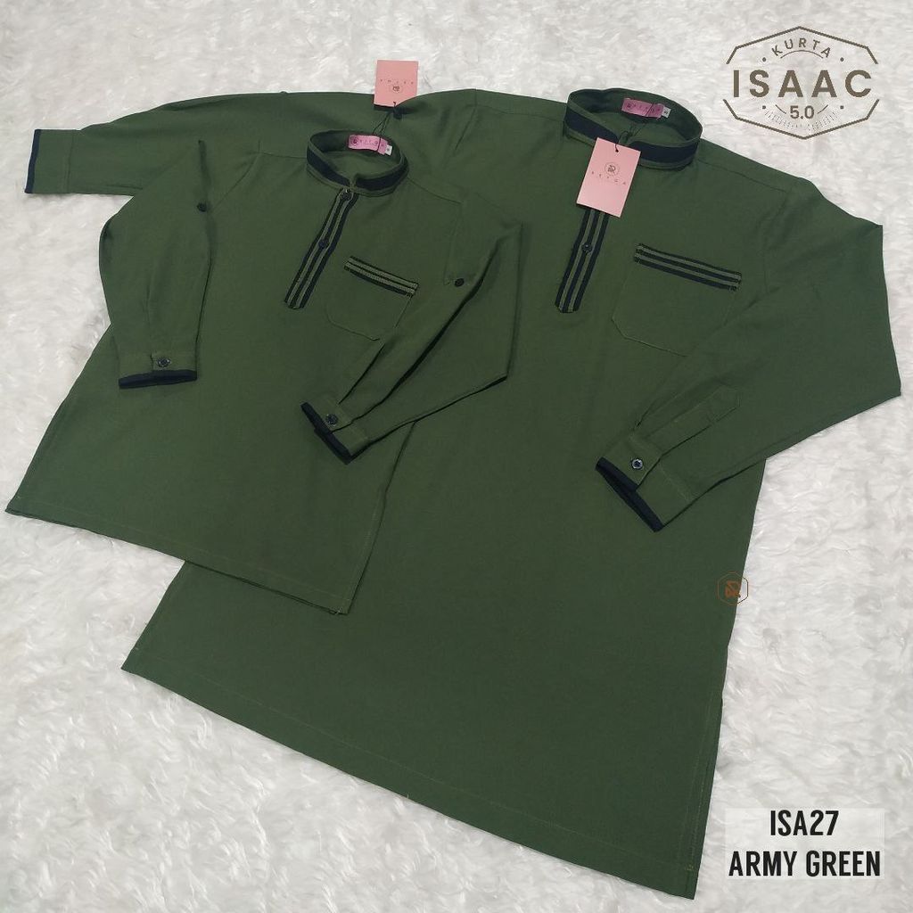 KURTA ISAAC ISA27 ARMY GREEN