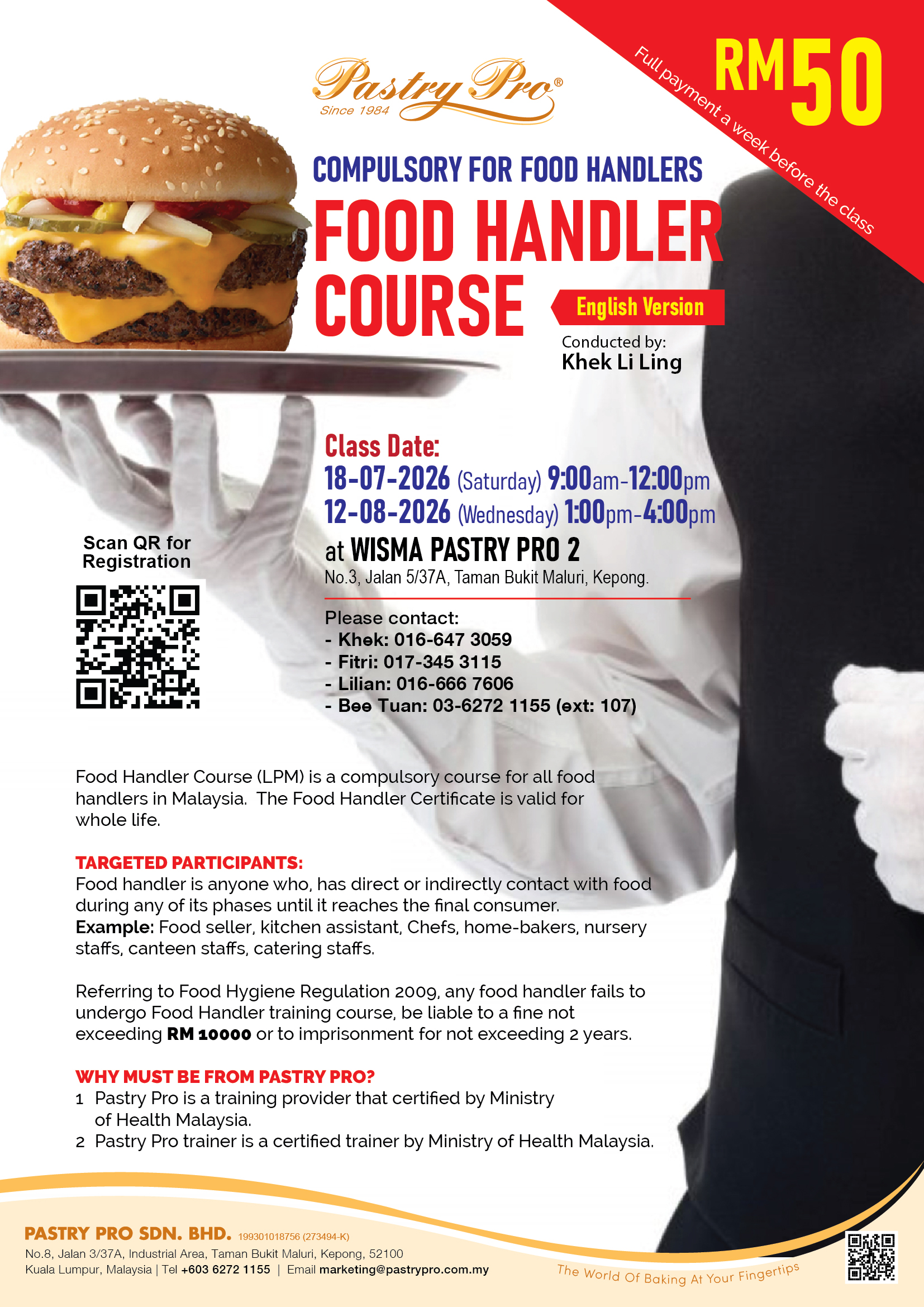 2026 Food Handler Course (FB) -1