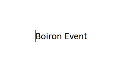 boiron event