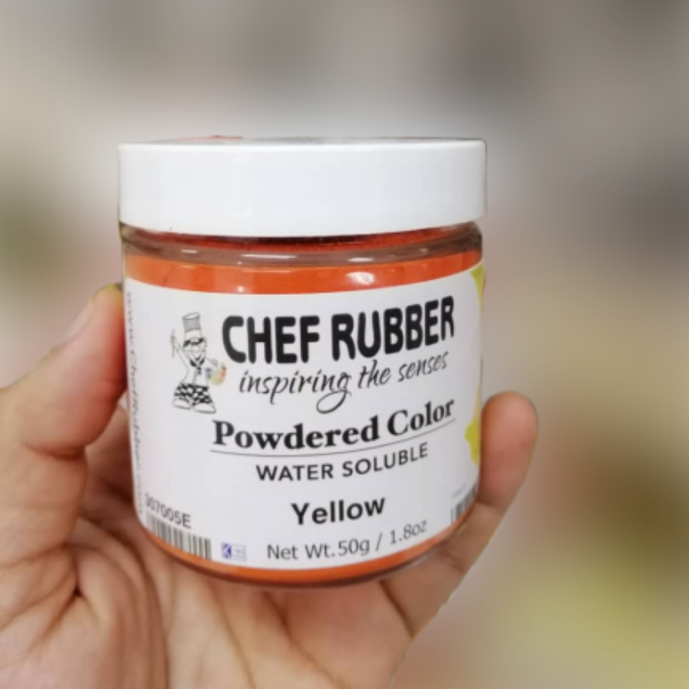 chef rubber powdered color water soluble yellow.png