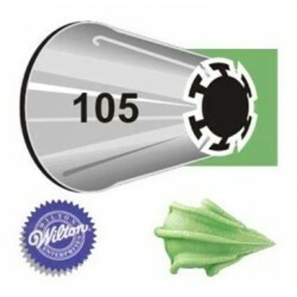 WILTON, Piping Tip, Speciality Tip, #105 – Pastry Pro