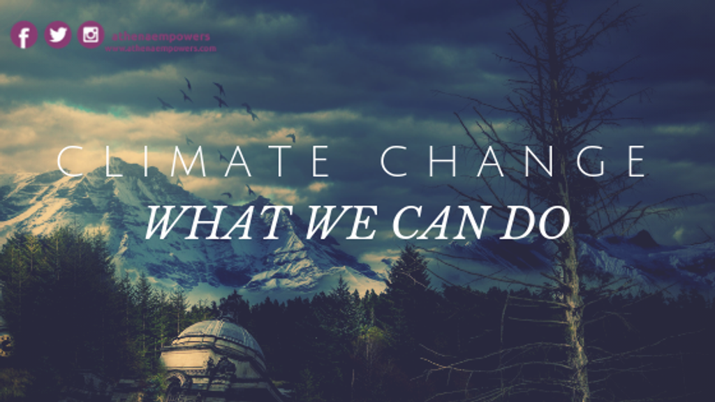 Climate change. What we can do.