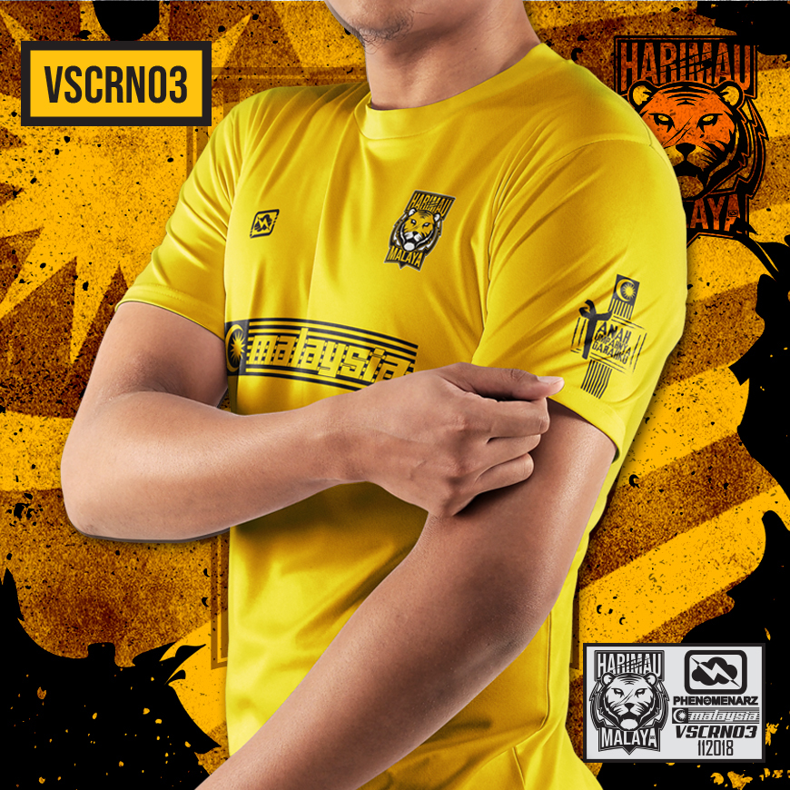 VSCRN03_Left Side_Phenomenarz Harimau Malaya Running Shirt_Yellow.jpg