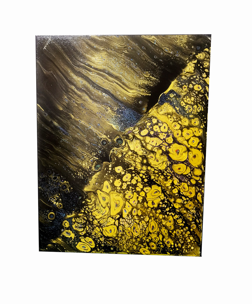 GELAREH Mounted Painting Size 36x46cm Gelareh Store