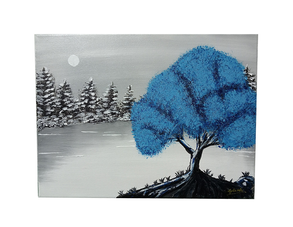 GELAREH Mounted Painting Gelareh Store