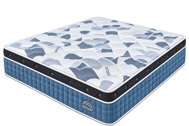 Outlast藍灰系 quilted mattress