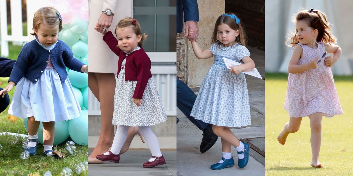 英國王室家福夏綠蒂公主腿一伸 花邊露餡超可愛