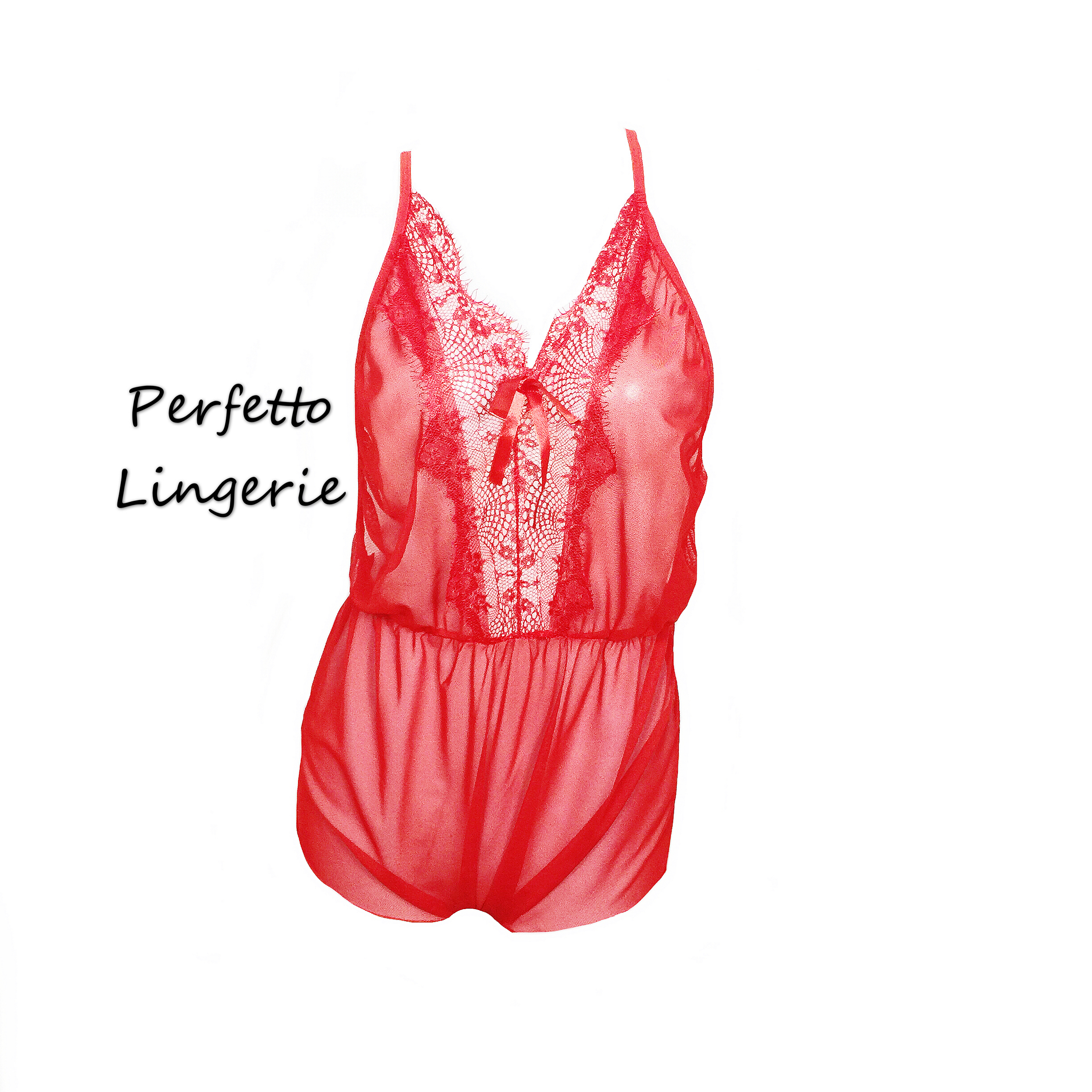 Lace Plunge Teddy – perfetto lingerie