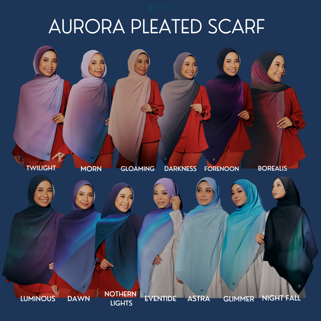 AURORA PLEATED SCARF (6)