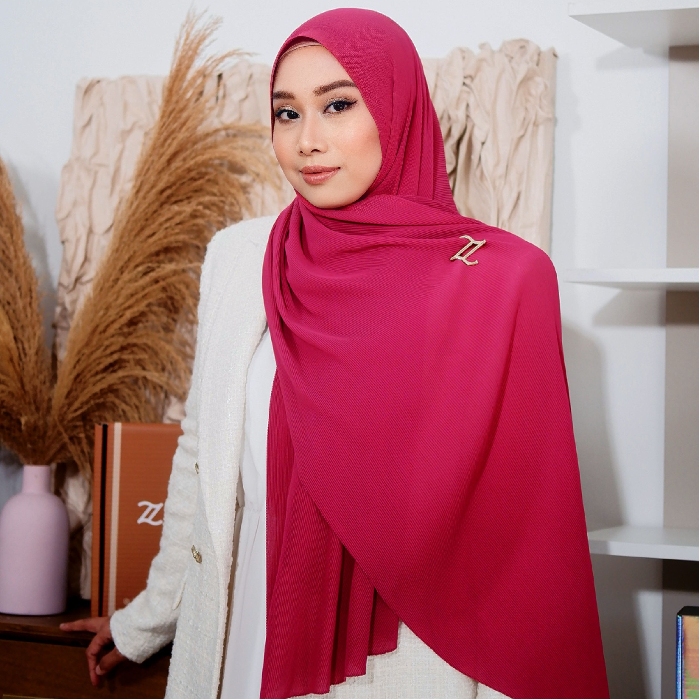 matte satin eyelash shawl