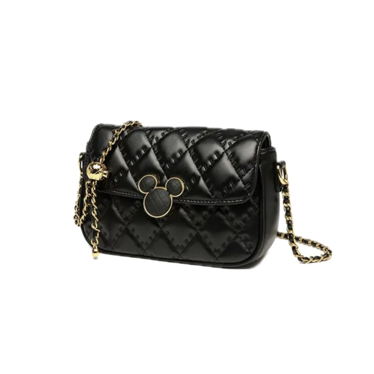 Elegant And Sleek Black And Gold Mickey Mouse Collection - bags 