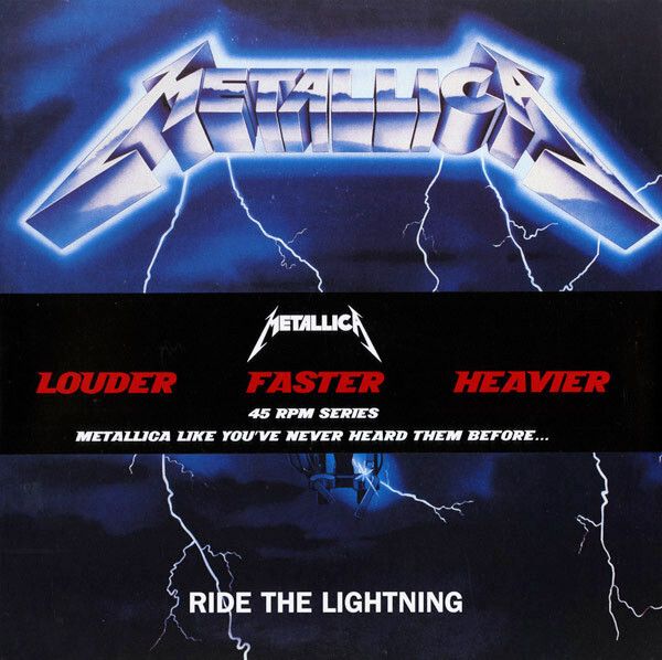 METALLICA Ride The Lightning 2LP (45 RPM Series 2008)1