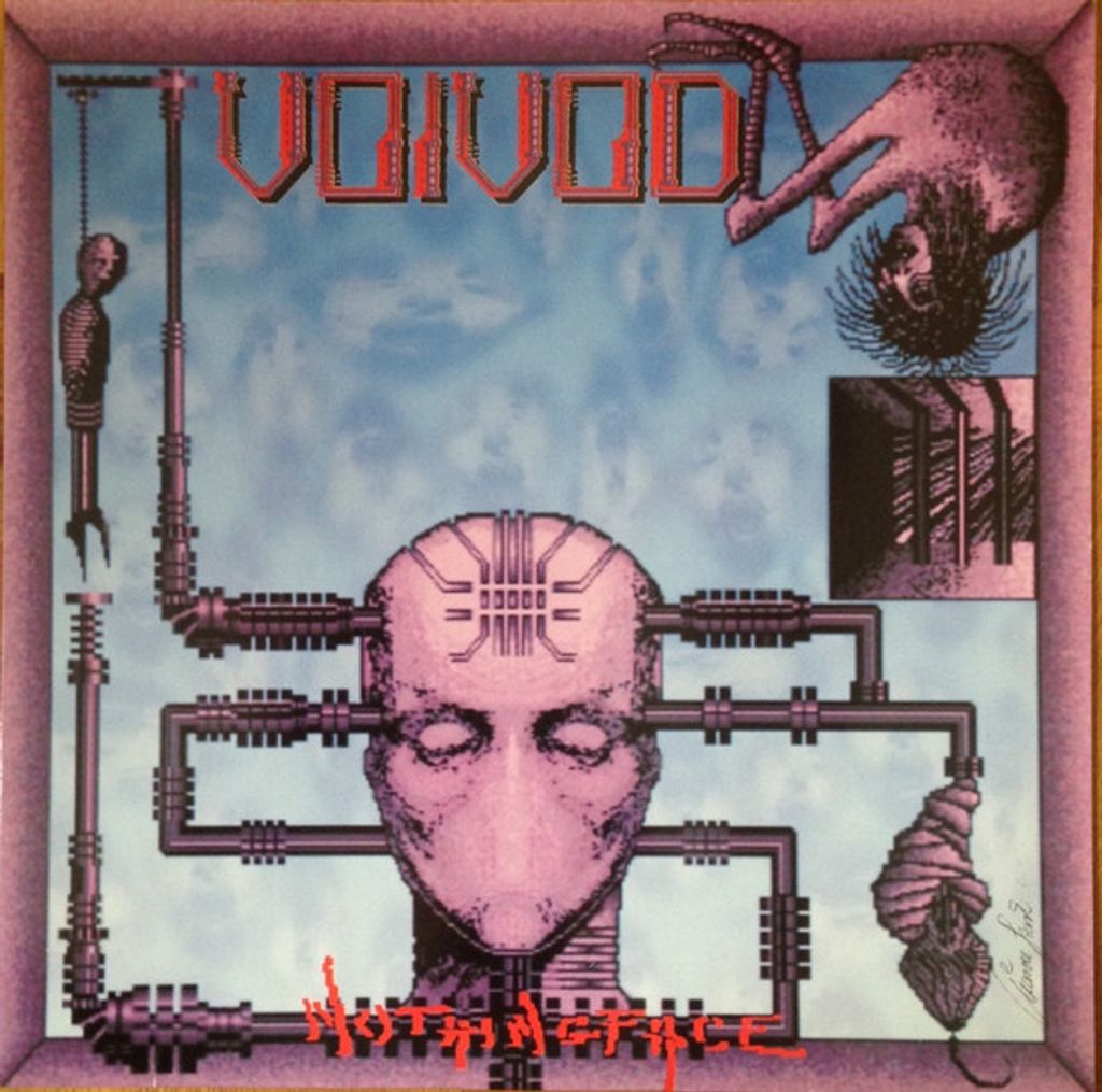 VOIVOD Nothingface LP (1989 Germany pressing)1