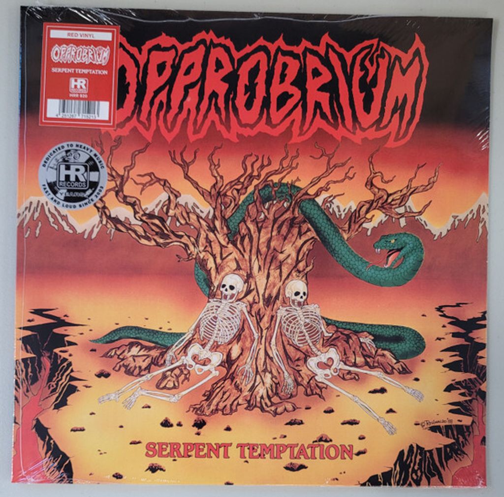 OPPROBRIUM Serpent Temptation LP (Limited Edition, Reissue, Remastered, Red vinyl)1