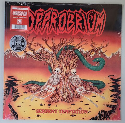 OPPROBRIUM Serpent Temptation LP (Limited Edition, Reissue, Remastered, Red vinyl)1