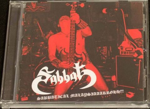SABBAT Sabbatical Malaysiaaarrghh CD
