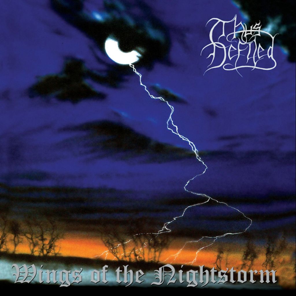THUS DEFILED Wings Of The Nightstorm CD (2025 Reissue, Remastered VIC Records)