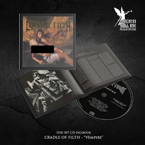 CRADLE OF FILTH Vempire Or Dark Faerytales In Phallustein CD (2025 Reissue, Remastered) digibook