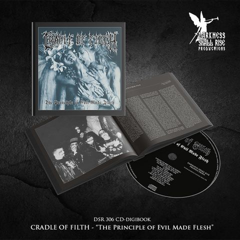 CRADLE OF FILTH The Principle Of Evil Made Flesh CD (2025 Reissue, Remastered) digibook
