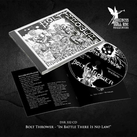 BOLT THROWER In Battle There Is No Law! CD (2026 reissue)