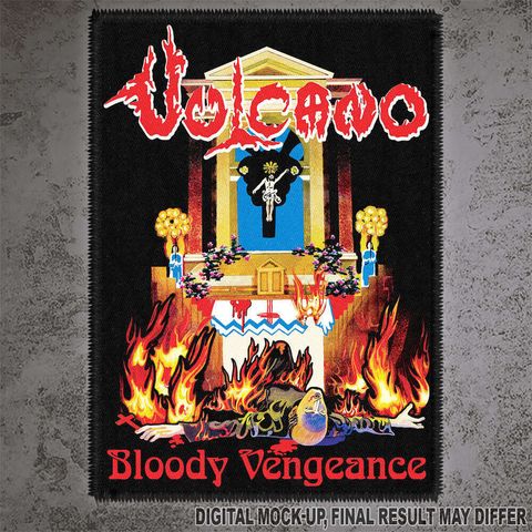 VULCANO Bloody Vengeance. Woven Patch