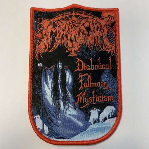IMMORTAL Diabolical Fullmoon Mysticism 2023. Woven Patch