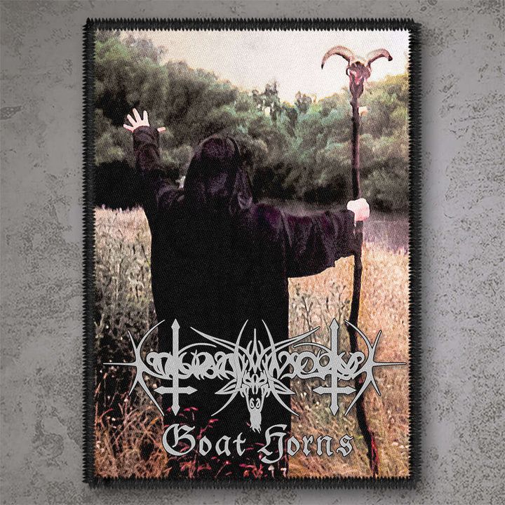 NOKTURNAL MORTUM Goat Horns. Patch