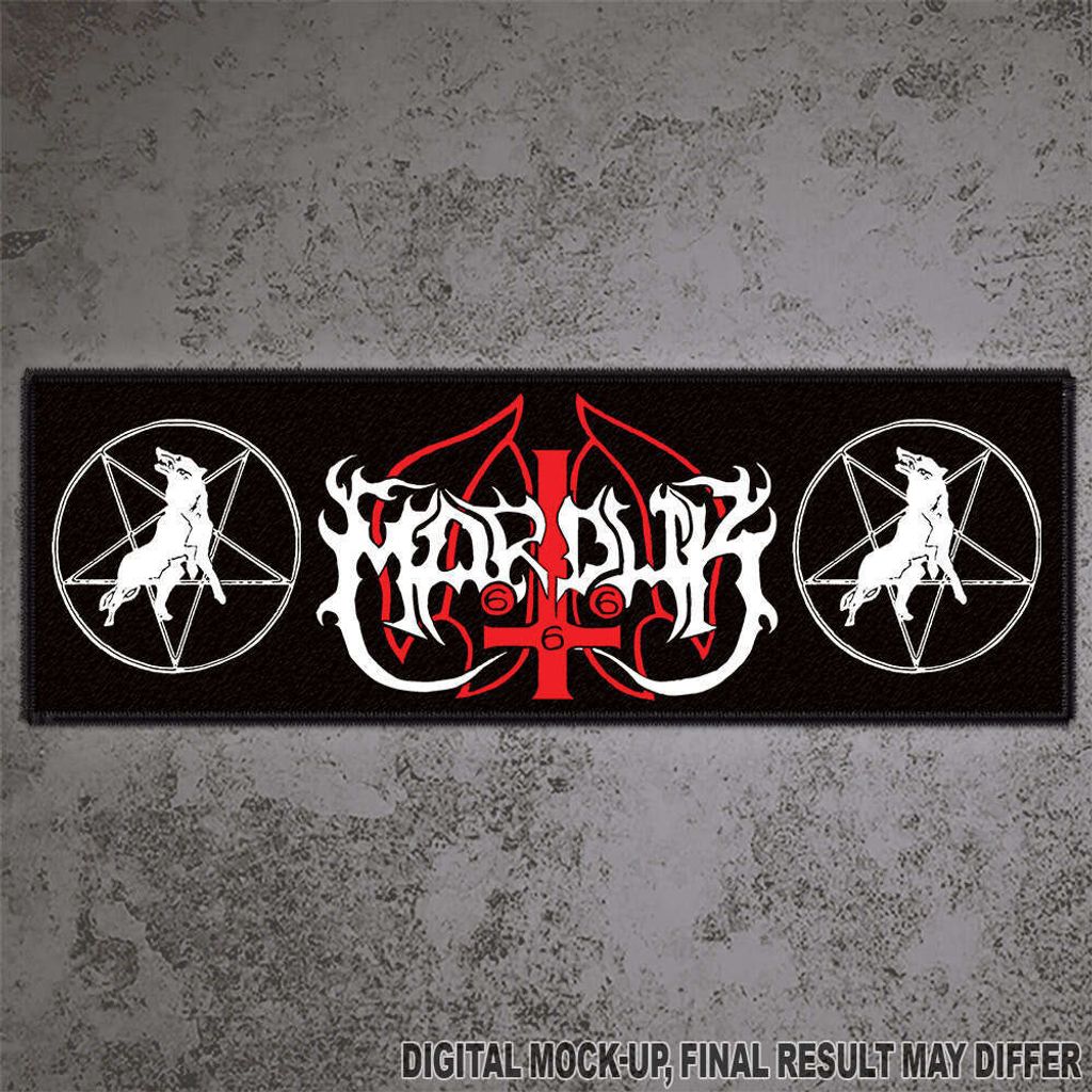 MARDUK Wolf woven patch