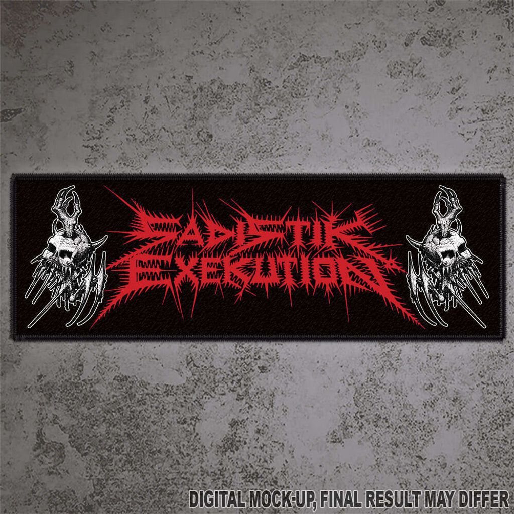 SADISTIK EXEKUTION SaDex Logo woven patch